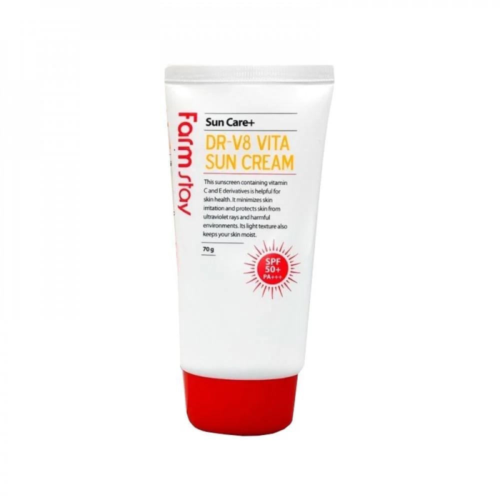 Farmstay Doctor V8Vita Sunscreen Cream 70g