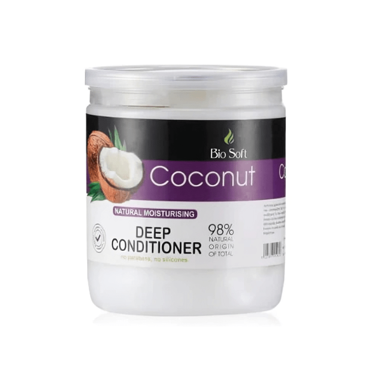 Biosoft mask for treating damaged and dry skin with coconut oil 500 gm