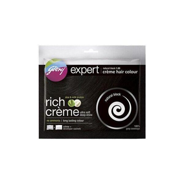 Godrej Expert Rich Cream Hair Dye Black 20gm