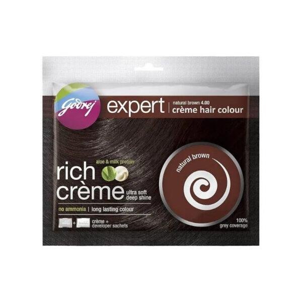 Godrej Expert Rich Cream Hair Dye brown 20gm
