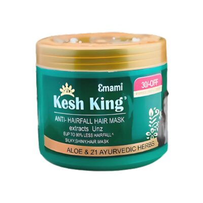 Kesh King Anti-hair loss mask with aloe vera and 21 other herbs 350gm + 150gm free