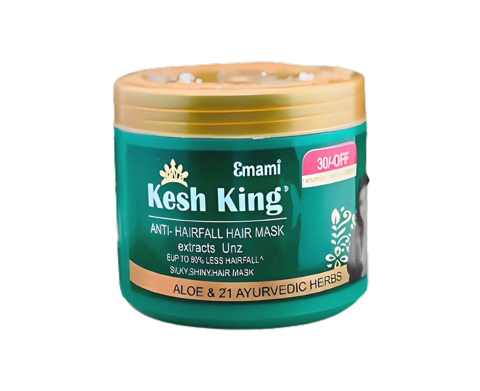 Kesh King Anti-hair loss mask with aloe vera and 21 other herbs 350 ml + 150 ml free