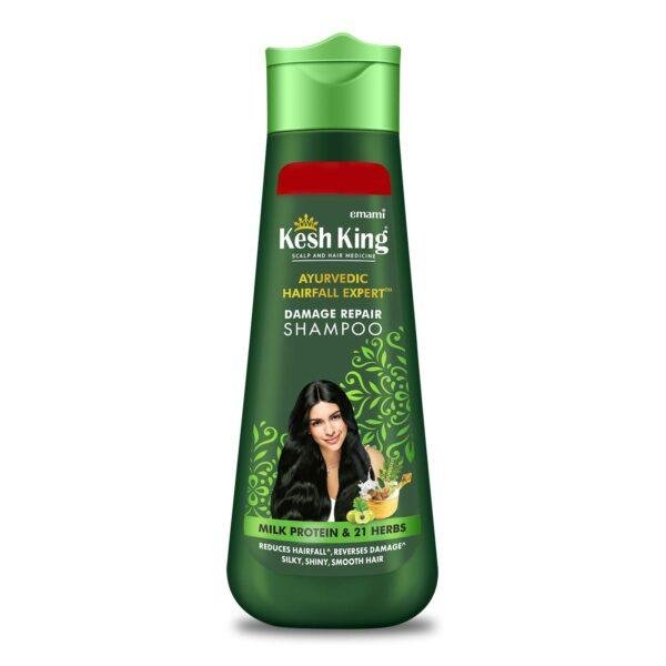 Kesh King Ayurvedic Shampoo with 21 types of herbs to repair damaged hair 200ml
