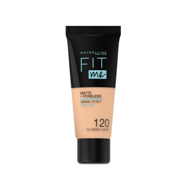 Maybelline Fit Me Matte & Poreless Foundation, shade 120