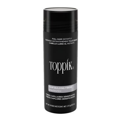 Toppik Full Hair Instantly Hair Building Fibers Gray 27.5gm