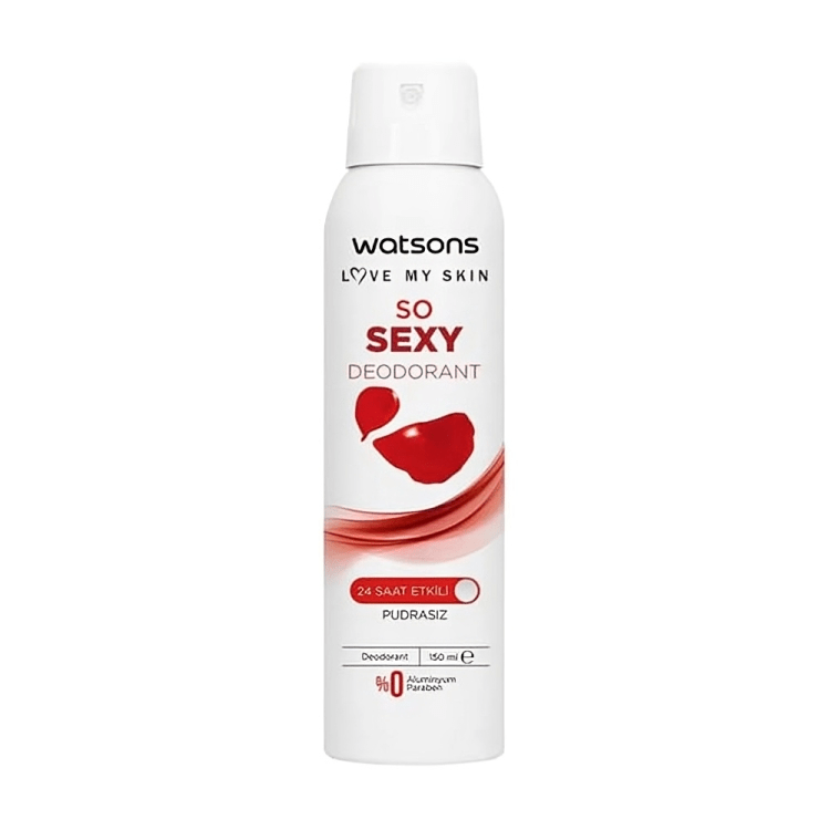 Watsons So Sexy - Love My Skin 24 Hour Powder Deodorant Spray 150ml