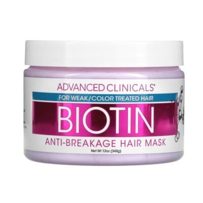 Advanced Clinicals Biotin to repair hair and combat split ends 340gm