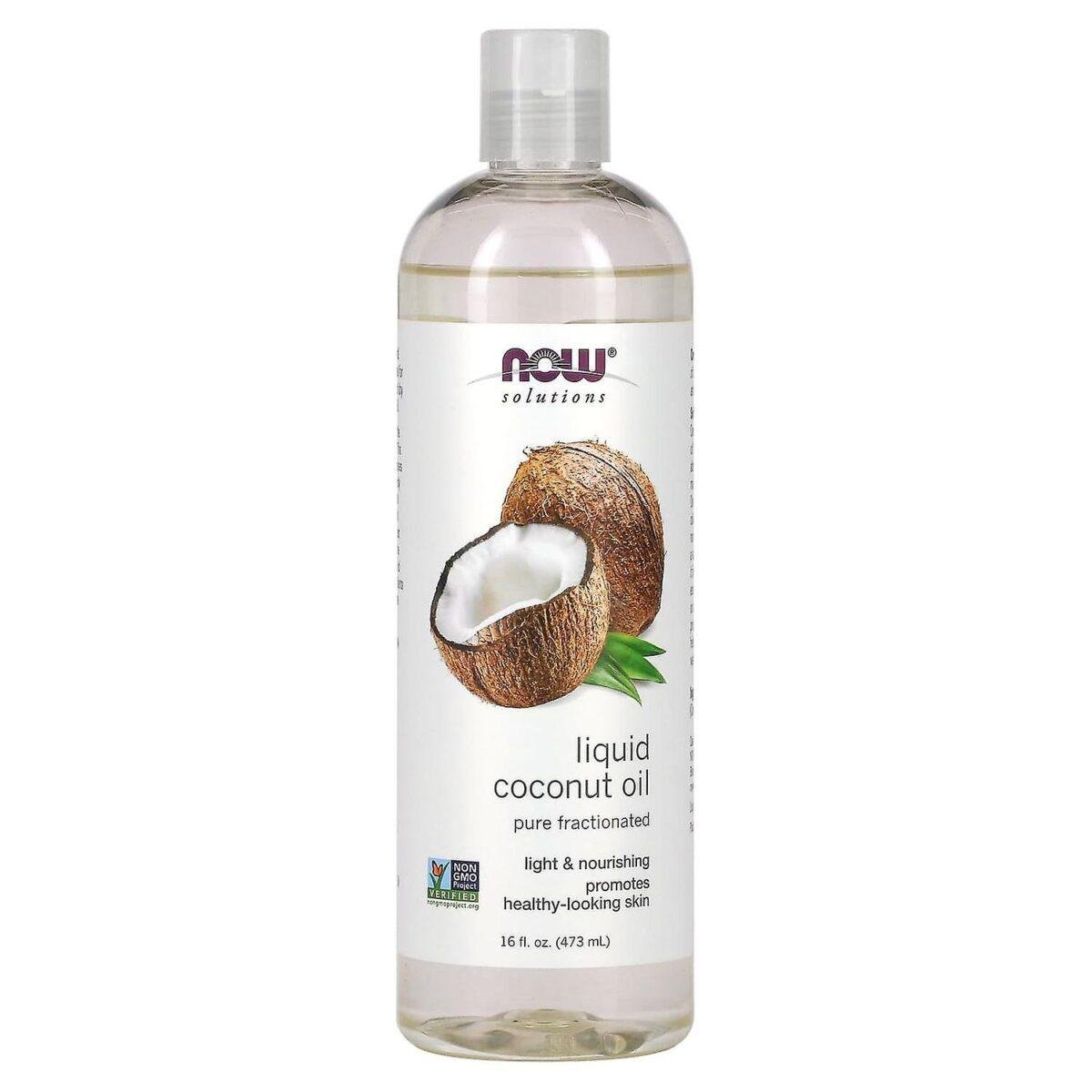 Now Foods Pure Fractionated Coconut Oil 473ml