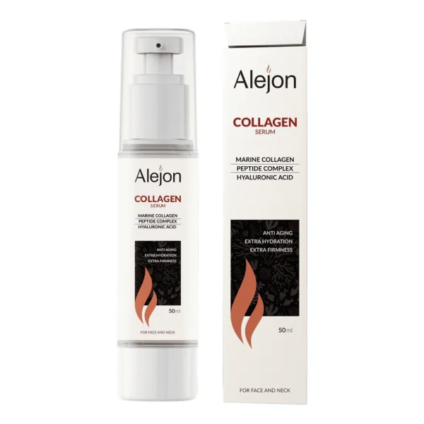 Alejon Serum with Marine Collagen & Hyaluronic Acid for Anti-Wrinkle 50ml