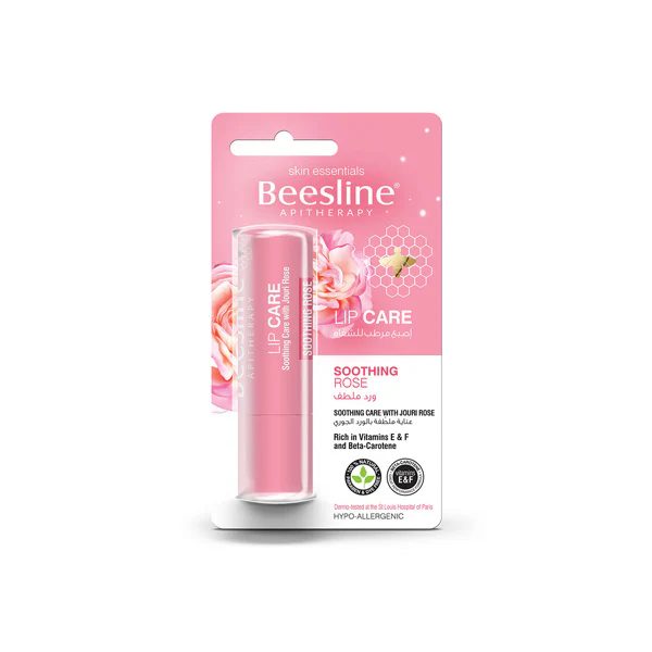 Beesline Lip Balm with Damask Rose