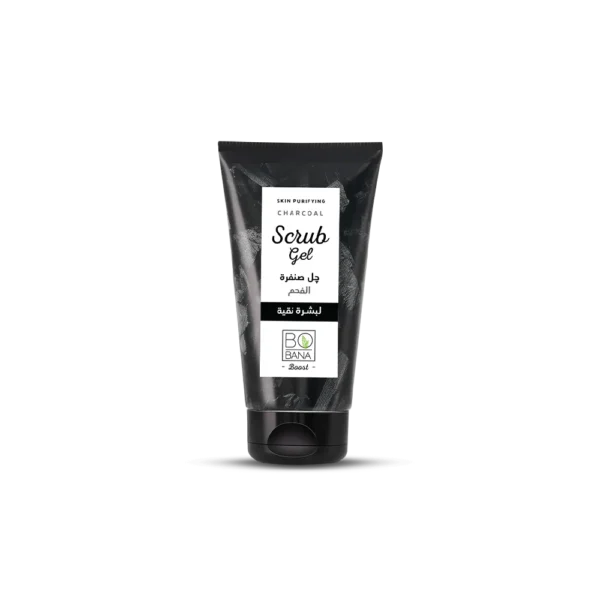 Bobana Charcoal Facial Lightening Gel Scrub 150ml