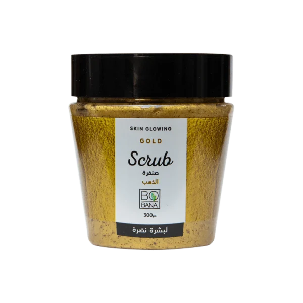 Bobana Gold Cream Scrub for Glowing Skin 300g