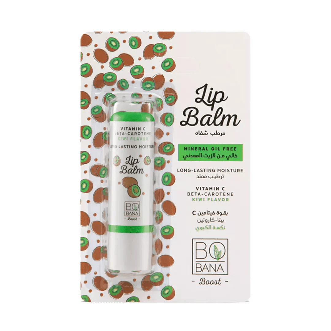 Bobana Lip Balm with Vitamin C and Kiwi Flavor