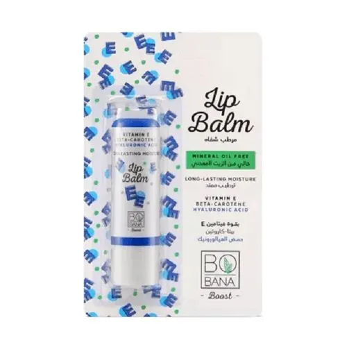 Bobana Lip Balm with Vitamin E and Hyaluronic Acid