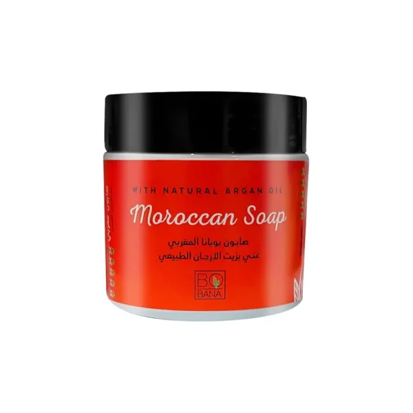 Bobana Moroccan Soap with Argan Oil for Skin Cleansing 500g