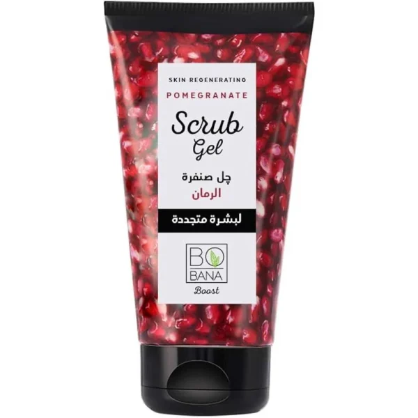 Bobana Pomegranate Facial Lightening Gel Scrub 150ml