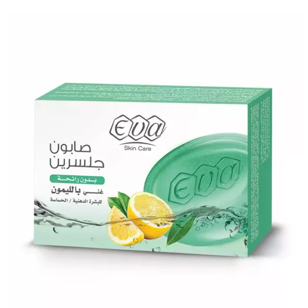 Eva Glycerin Soap Enriched with Lemon for Oily Sensitive Skin 120gm