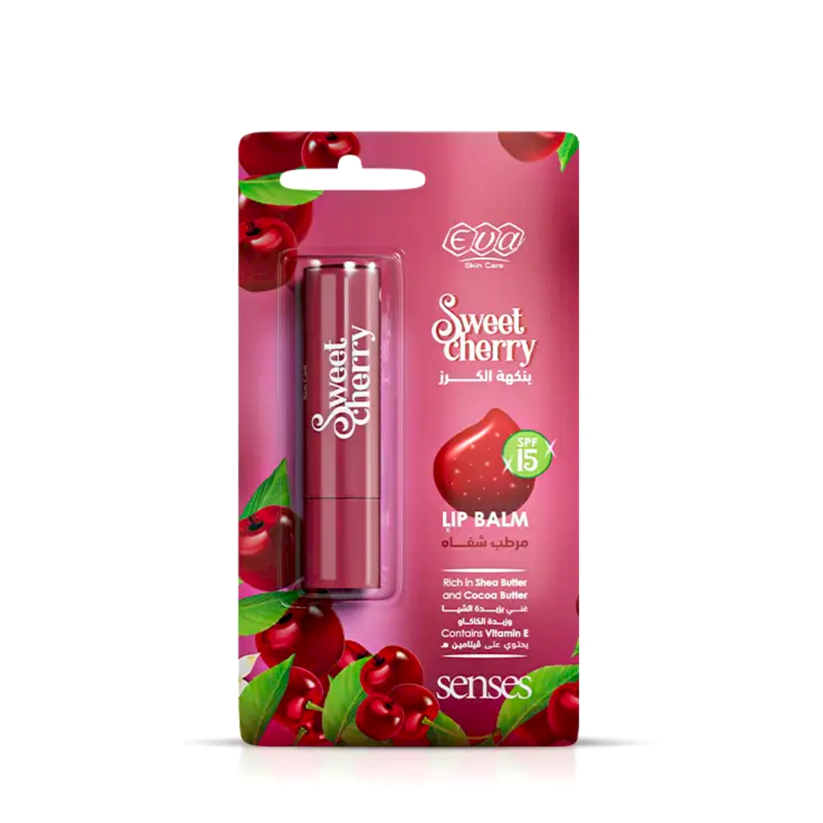 Eva Lip Balm Cherry Flavor 4gm