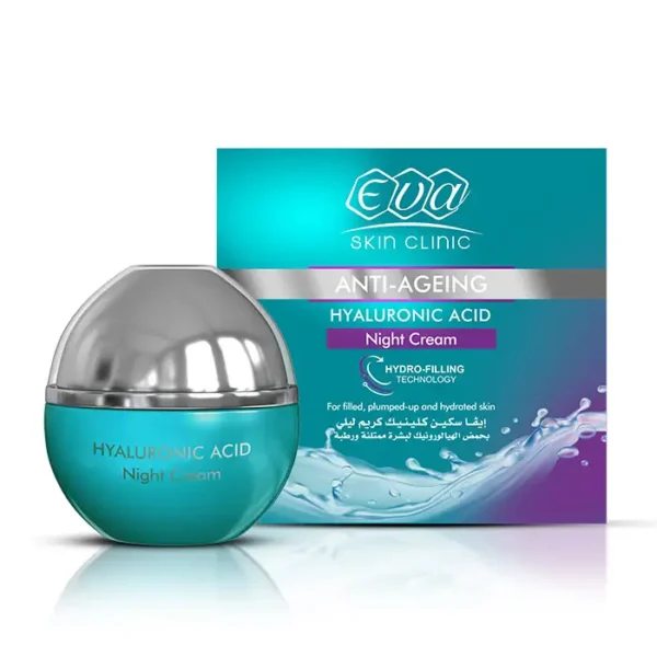 Eva Night Cream with Hyaluronic Acid 45ml