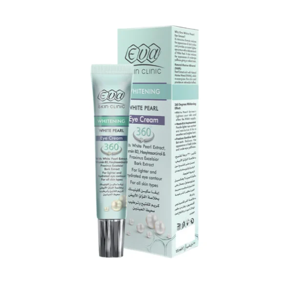 Eva White Pearl Eye Contour Whitening Cream 15ml