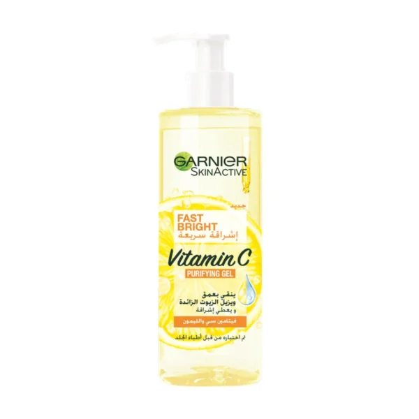 Garnier Fast Bright Vitamin C Deep Cleansing Gel Wash 400ml