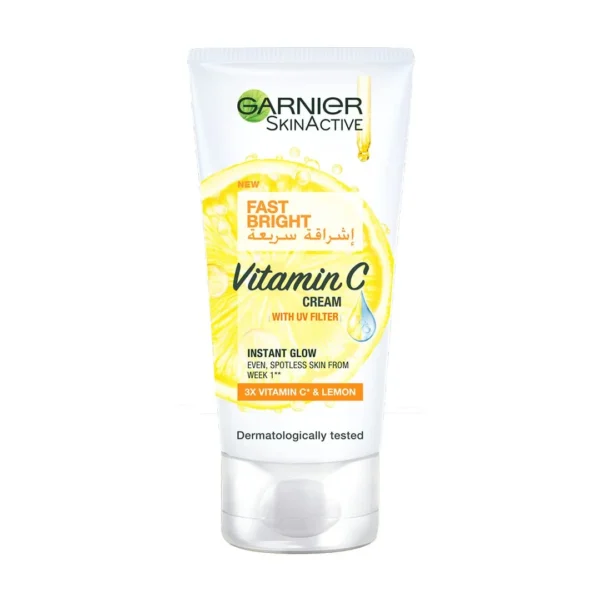 Garnier Fast Fairness Cream with Vitamin C and Lemon for rapid skin lightening 25ml