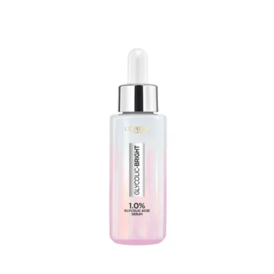 L'Oréal Glycolic Bright Serum for skin lightening and hydration, 30 ml