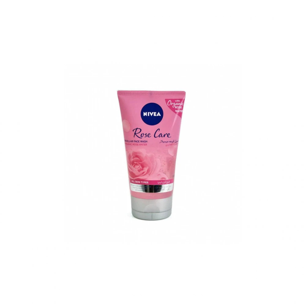 NIVEA Face Wash with Rose Water for All Skin Types 150ml