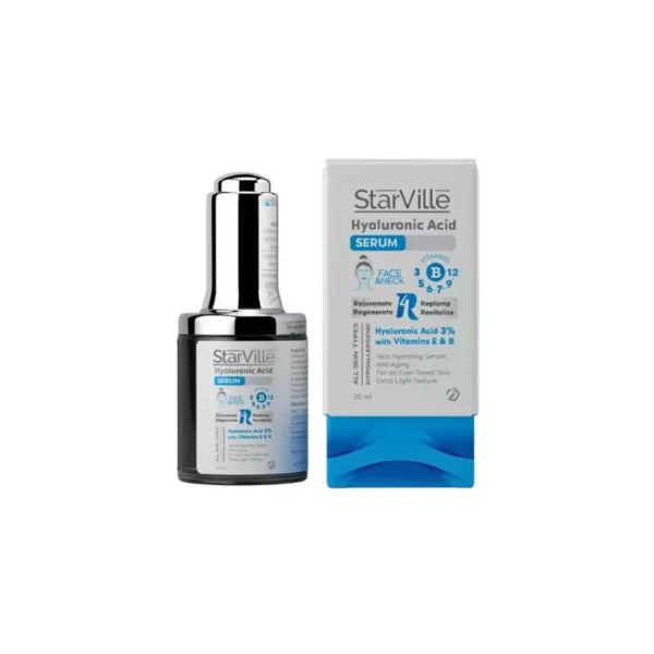 Starville Hyaluronic Acid Serum for All Skin Types 30ml