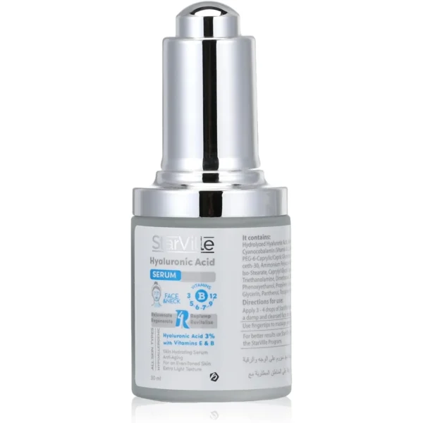 Starville Hyaluronic Acid Serum for All Skin Types 30ml
