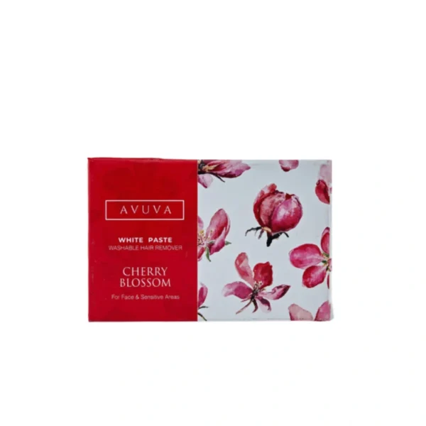 White Paste Avuva Hair Removal Cherry Blossom 100gm