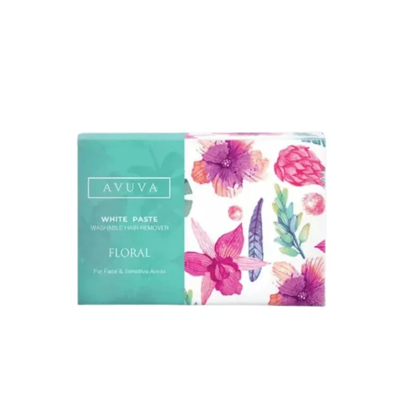 White Paste Avuva Hair Removal Floral 100gm