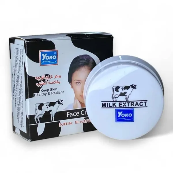 Yoko Skin Lightening and Whitening Cream with Milk Extract 4g