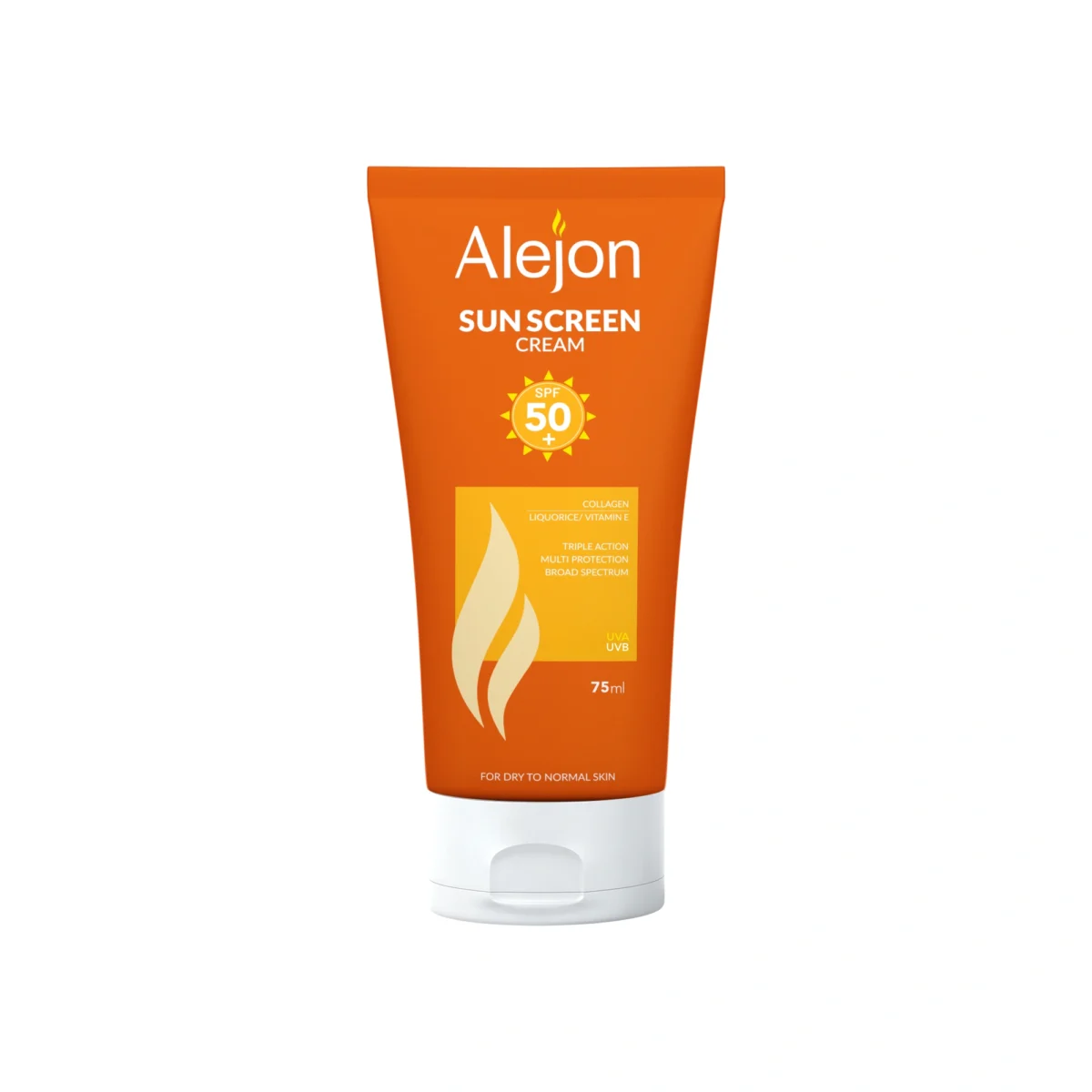 Alejon Sunscreen Cream for Dry Skin +50 SPF 75ml