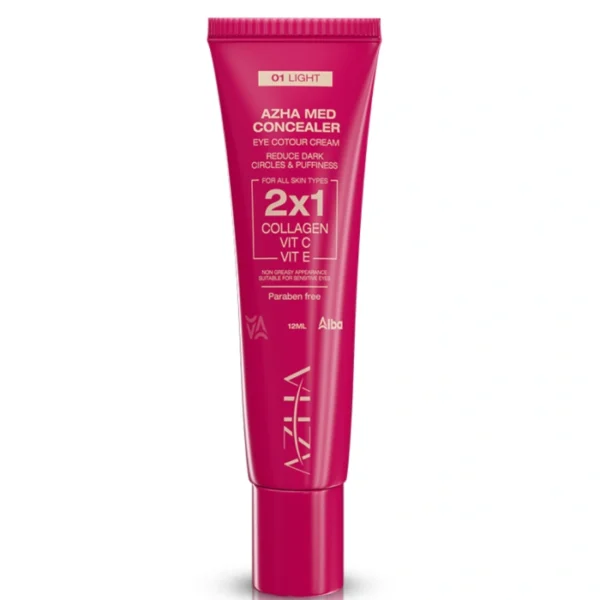 Azha Concealer with Collagen and Vitamin C Light Shade 12gm