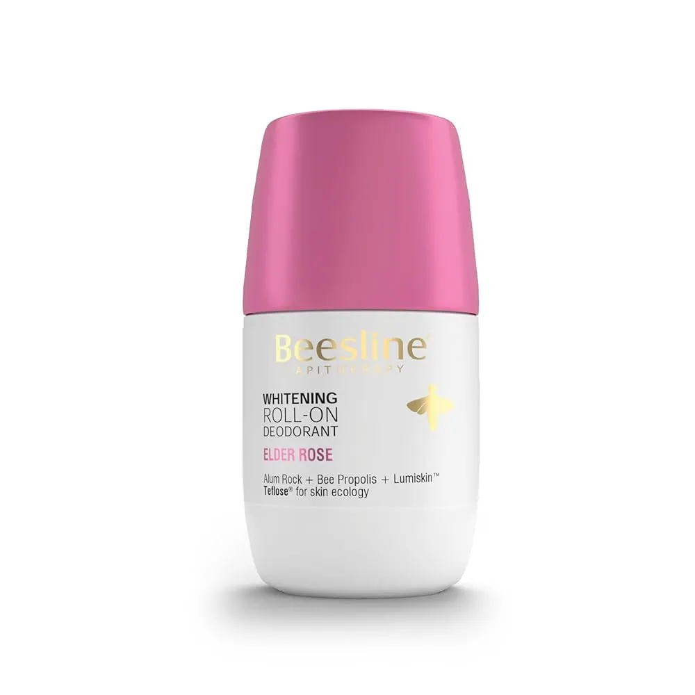 Beesline Roll-On Deodorant for Skin Lightening Elder Rose 50ml