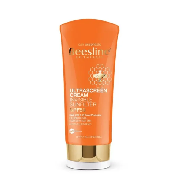 Beesline Sunscreen Cream SPF 50+ with Antioxidants for Sun Protection – 60ml