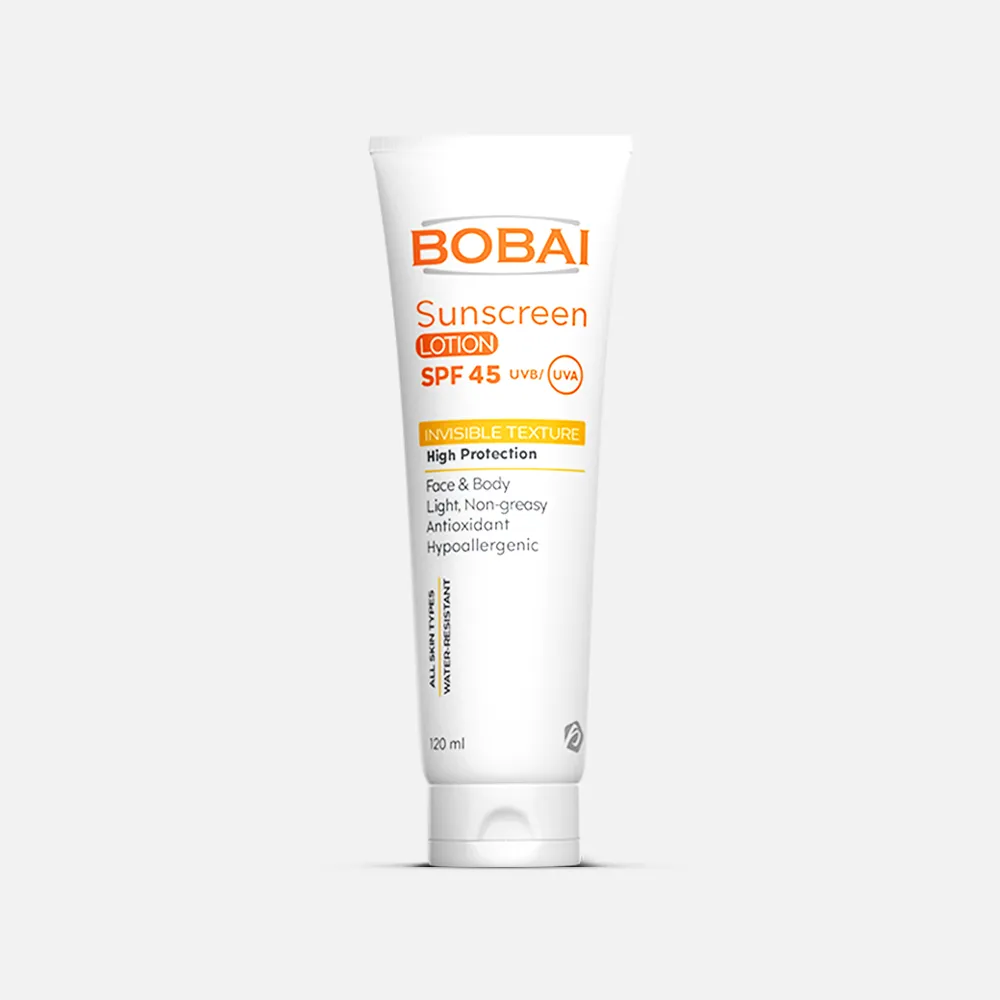 Bobai Sunscreen Lotion SPF 45 for Face and Body 120ml