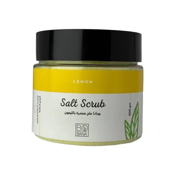 Bobana Body Scrub with Milk Salt and Lemon 300g