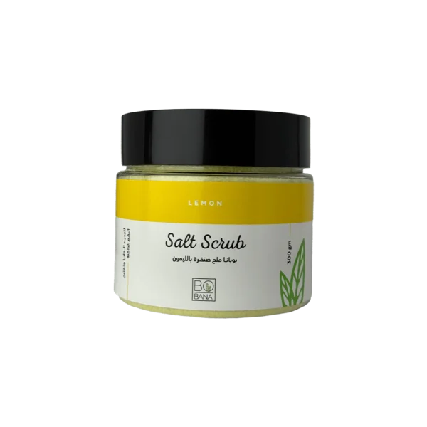 Bobana Body Scrub with Milk Salt and Lemon 300g