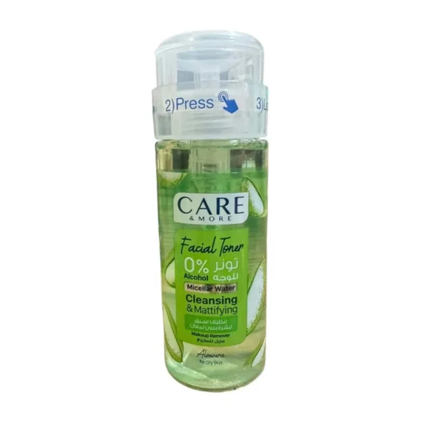Care & More Aloe Vera Facial Toner for Oily Skin 150ml