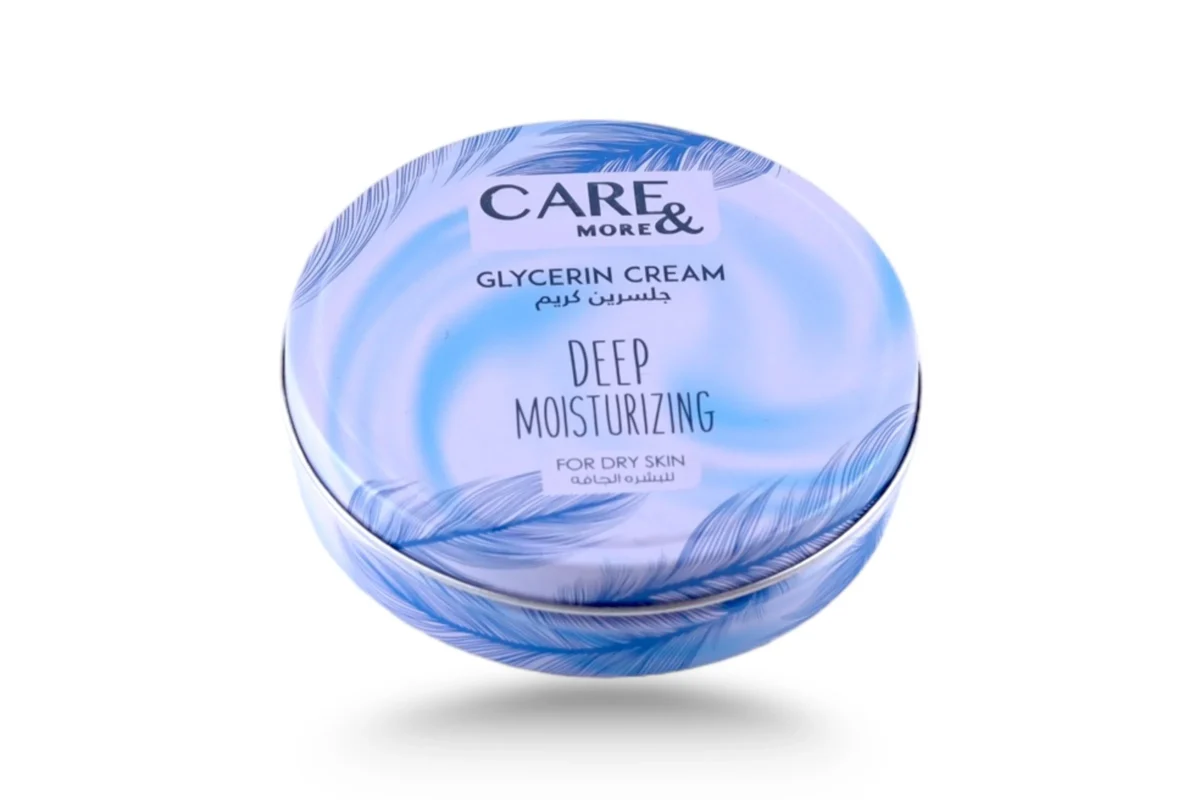 Care & More Moisturizing Cream with Glycerin for Deep Hydration for Face and Body 75ml