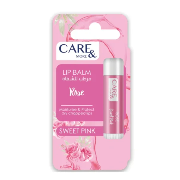 Care & More Rose Lip Balm 4g