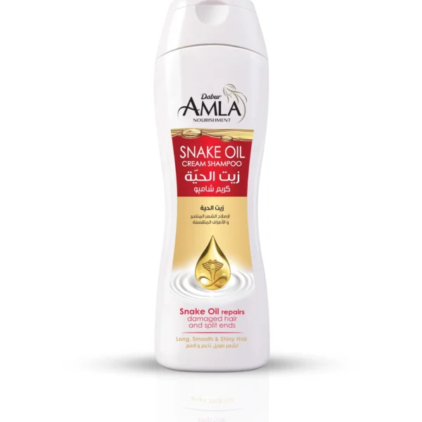 Dabur Amla Shampoo with Snake Oil for Damaged Hair Repair 360ml
