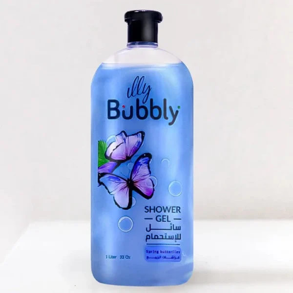 Illy Bubbly Bath Shower Gel Spring Butterflies 1L