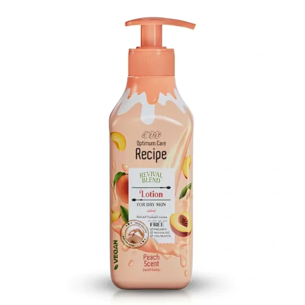 Eva Moisturizing Lotion for Skin with Peach Scent 370ml