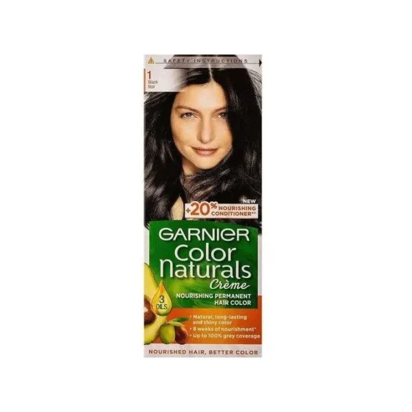 Garnier Color Naturals Hair Dye Black 1