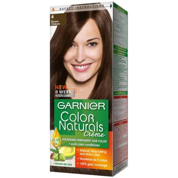 Garnier Color Naturals Hair Dye Brown 4