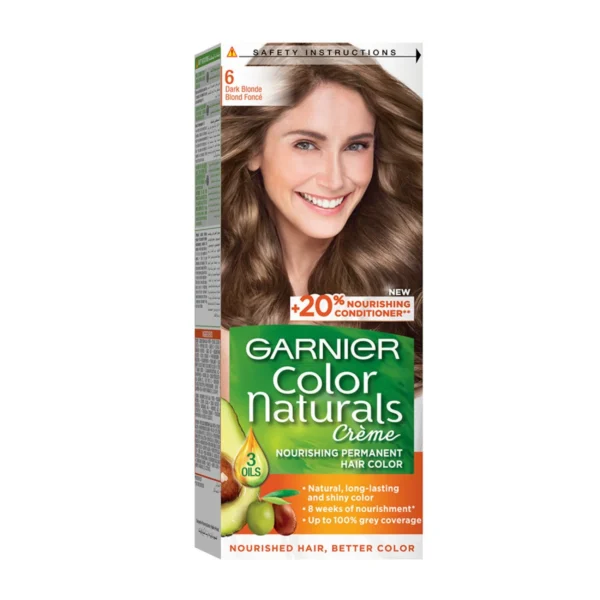 Garnier Color Naturals Hair Dye Dark Blonde 6