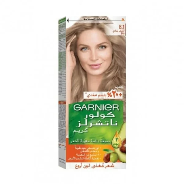 Garnier Color Naturals Hair Dye Light Ash Blonde 8.1